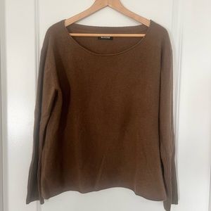 Naadam cashmere boatneck sweater. Size large